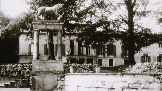 Schloss Glienicke, Historisches Kleinbilddia, Aufnahmedatum 1950-1980