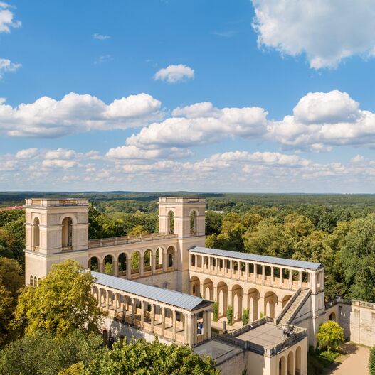 Belvedere Pfingstberg, Ansicht von Südwesten
