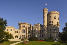 Blick auf das Schloss Babelsberg Potsdam 