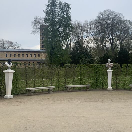 Erstes Rondell im Park Sanssouci