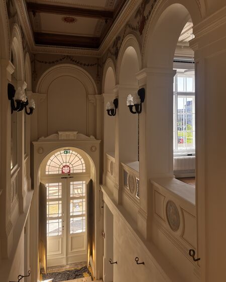 Villa Liegnitz, Eingangsbereich