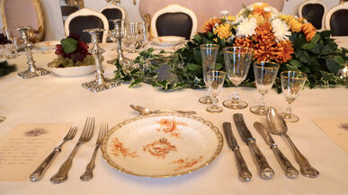 Eine kaiserliche Weihnachtstafel