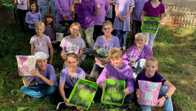 25 Jahre Schlossmuseum Königs Wusterhausen: Blütentee mit den Lavendelkindern aus Königs Wusterhausen