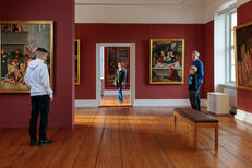 In der Dauerausstellung im Jagdschloss Grunewald