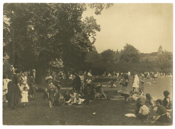 Berlin, Lietzenseepark in den 1920er Jahren