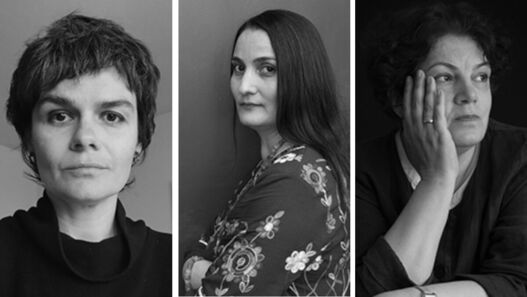 Tania Arcimovich, Karima Shabrang, Fariba Vafi