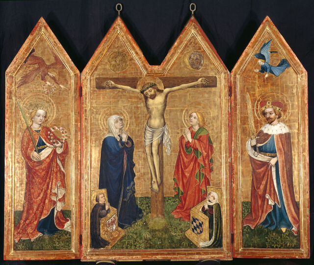 Cadolzburger Altar, geöffnet
