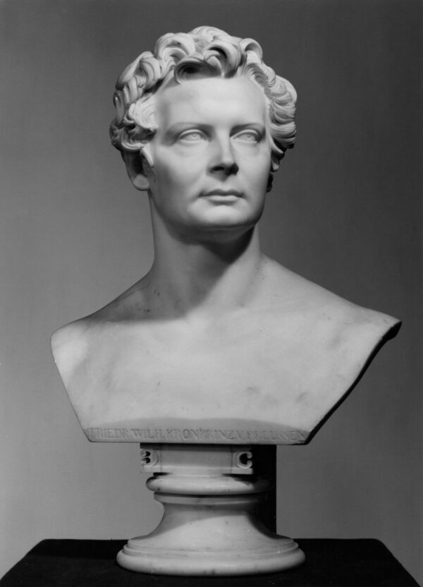 Büste: Friedrich Wilhelm Kronzprinz von Preussen von Christian Daniel Rauch, 1823