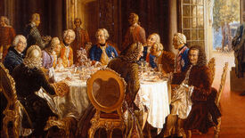Ein König ohne Hof hält Hof: Die Tafelrunde Friedrichs II. im Schloss Sanssouci
