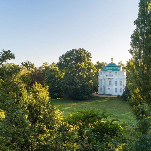 Schlossgarten Charlottenburg mit Belvedere