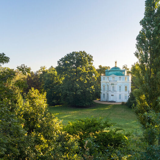 Schlossgarten Charlottenburg mit Belvedere