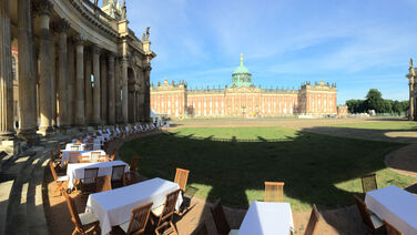 Neues Palais – Mopke und Kolonnaden