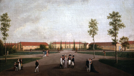 Franz Hillner (?), Schloss Paretz, Eigentum Haus Hohenzollern, SKH Georg Friedrich Prinz von Preußen, ehemals Hohenzollernmuseum, DLn Hz II 1987 GK I 8790 © SPSG / Roland Handrick Franz Hillner (?), Schloss Paretz