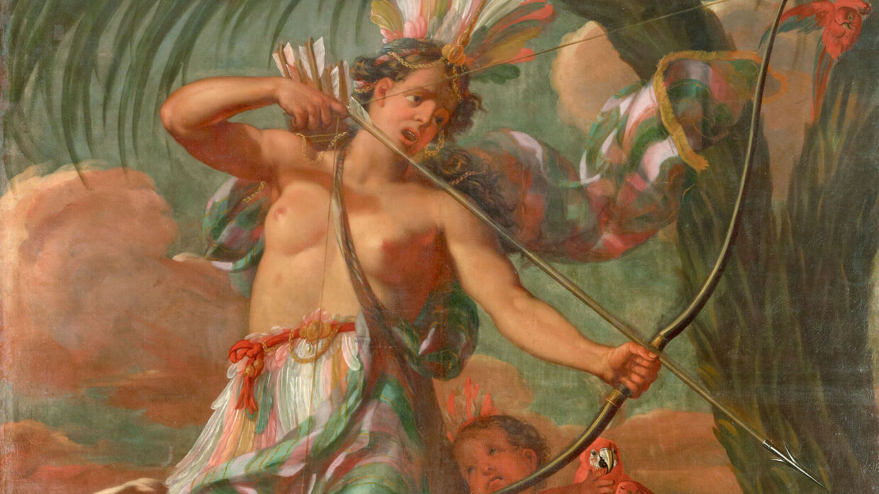 Augustin Terwesten, Allegorien der vier Erdteile