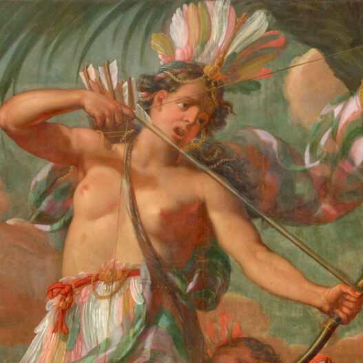 Augustin Terwesten, Allegory of the Continent of America, 1694, SPSG, GK I 5178