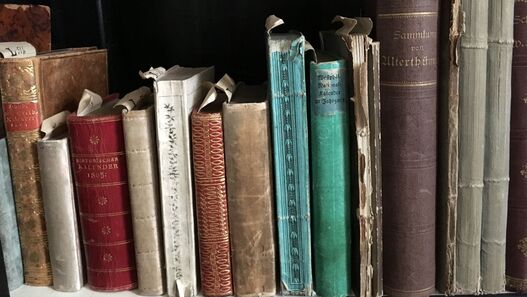 Aus der Biblothek der Königin Luise in Paretz © SPSG Aus der Biblothek der Königin Luise in Paretz