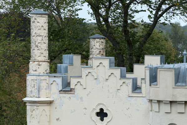 Kleines Schloss, Dachaufsicht, Detail