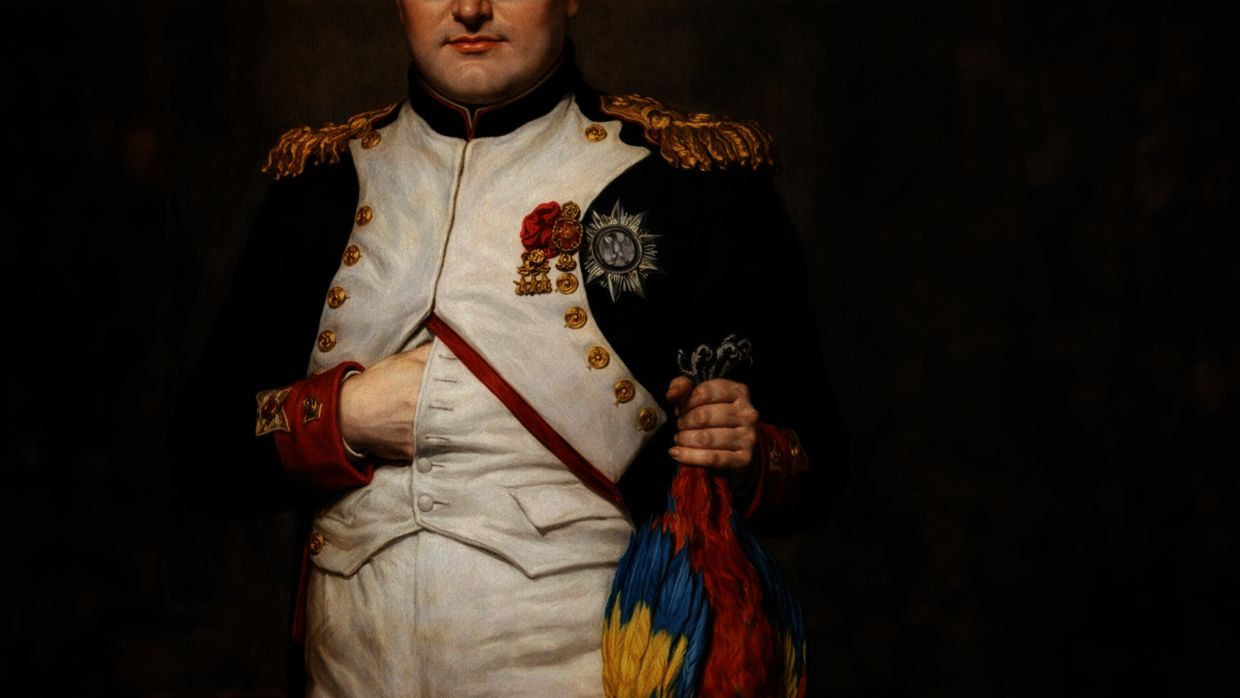 Ungeheuer trifft Papagei