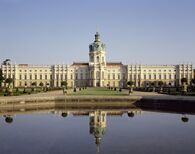 Schloss Charlottenburg, Ansicht der Gartenseite