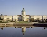 Schloss Charlottenburg, Ansicht der Gartenseite