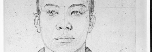 Johann Gottfried Schadow, Brustbild des Chinesen Haho, en face, 1823