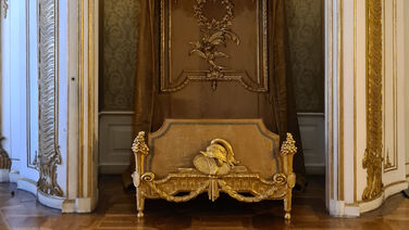 Kleines Schlafzimmer im Oberen Fürstenquartier des Neuen Palais