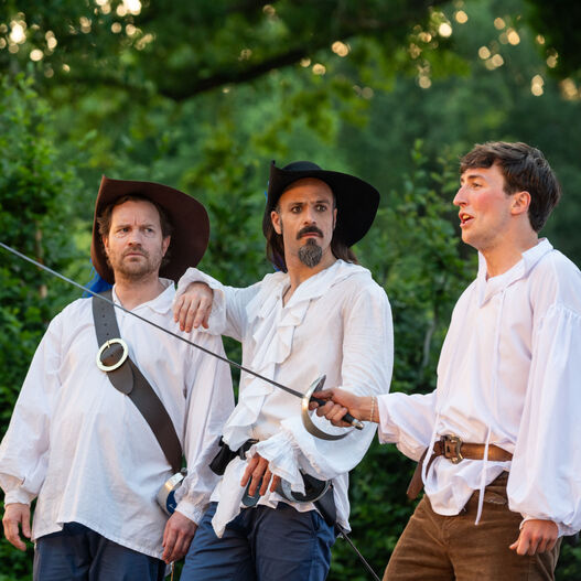 Theater Poetenpack, Die drei Musketiere – Stefan Wilde, Nikolai Arnold, Max Kroll