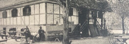 Kastellanhaus am Jagdschloss Stern, Historische Aufnahme
