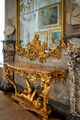 Vergoldeter Konsoltisch in der Kleinen Galerie von Schloss Sanssouci
