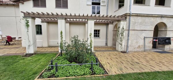 Meierei am Kuhtor nach der Sanierung, Gartenseite