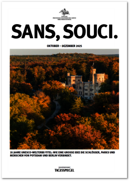Titelbild SANS, SOUCI. 04.2025