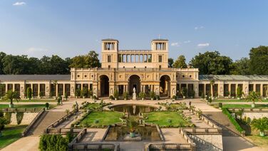 Ein malerischer Ausblick über den Park Sanssouci