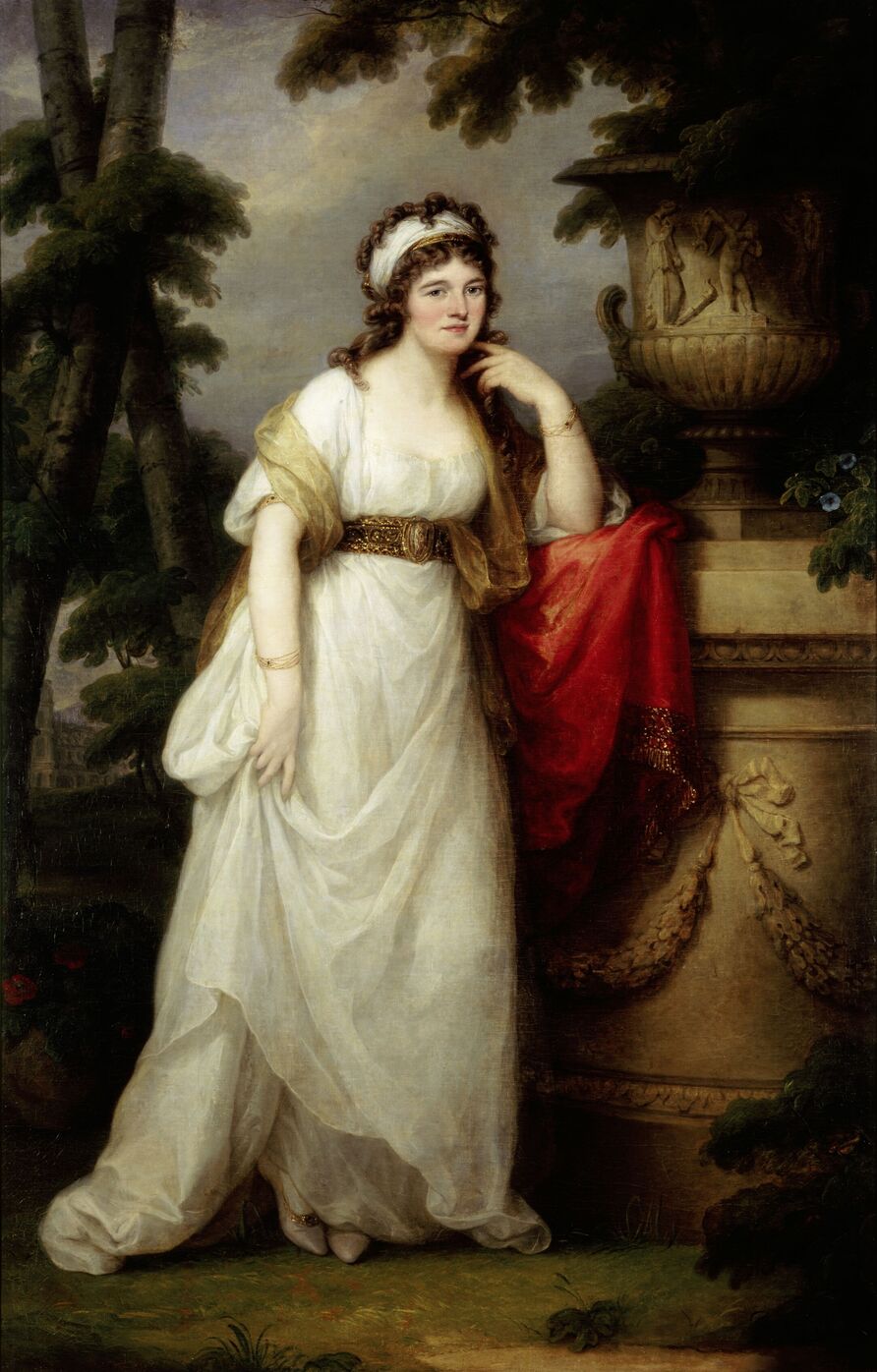 Angelika Kauffmann, Porträt Wilhelmine Gräfin von Lichtenau in Rom, 1796