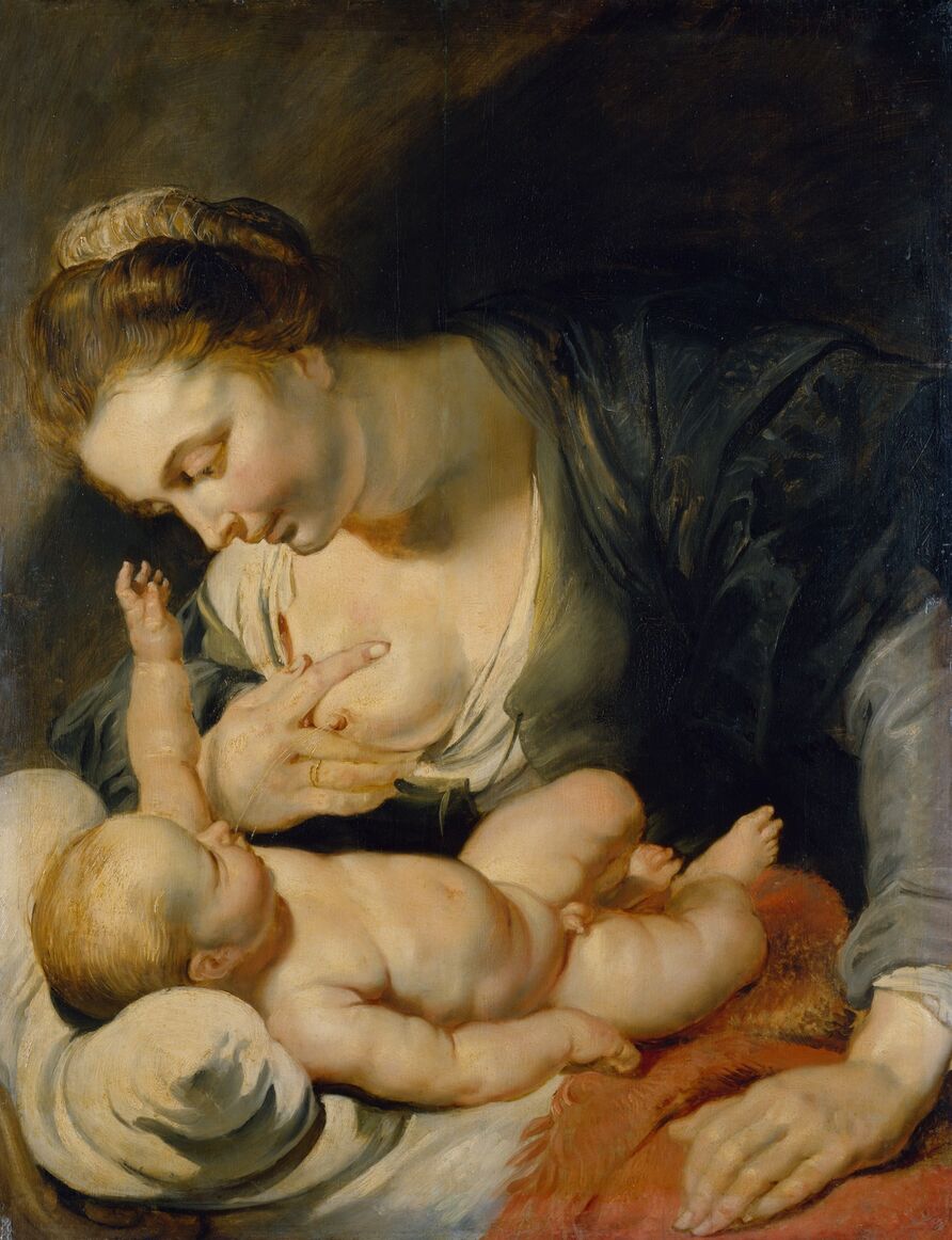 Rubens-Werkstatt, Maria lactans, Bildergalerie von Sanssouci