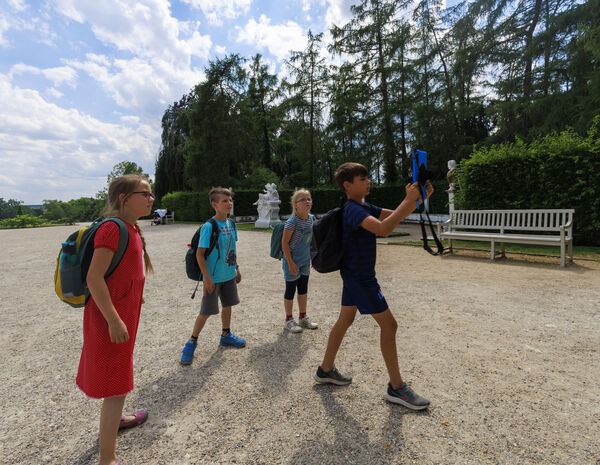 Schulangebot „Ein Tag in Potsdam – Geschichte erleben“ – im Park Sanssouci