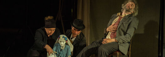 Wandertheater Ton und Kirschen: Die Legende vom heiligen Trinker