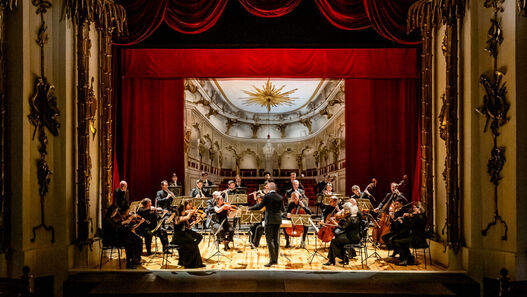 Im Schlosstheater im Neuen Palais