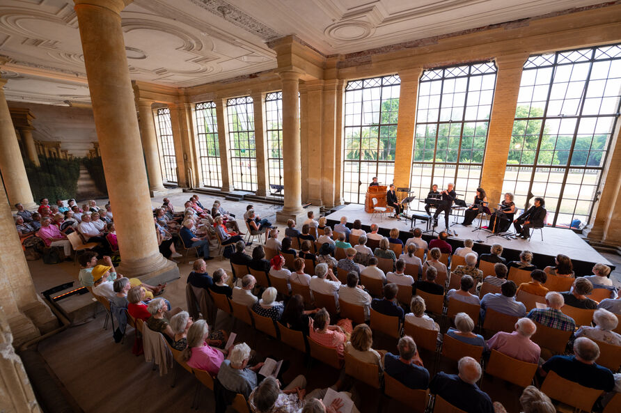 Konzert in der Pflanzenhalle des Orangerieschlosses 2023