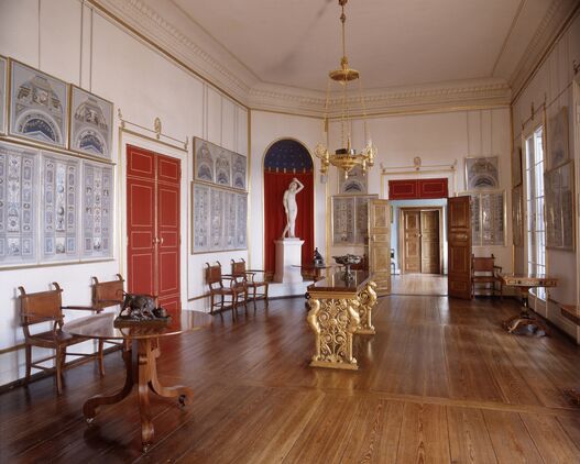 Speisesaal im Schloss Charlottenhof