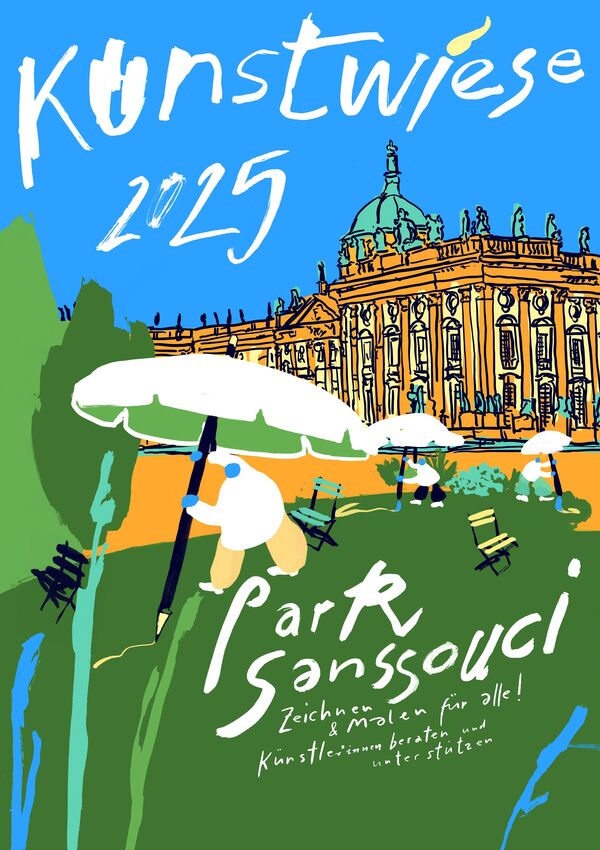 Plakat: Kunstwiese 2025