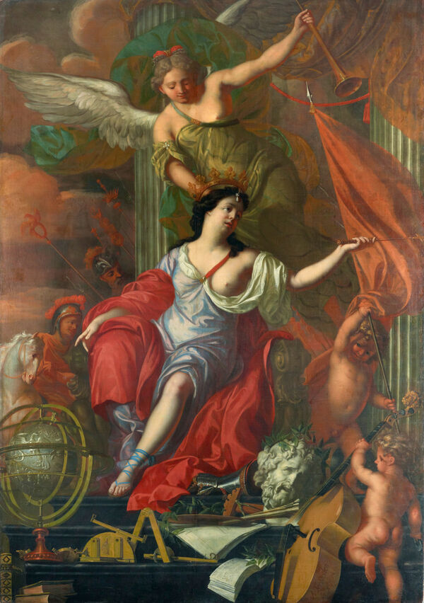 Augustin Terwesten, Allegorie auf den Erdteil Europa, 1694, GK I 5179
