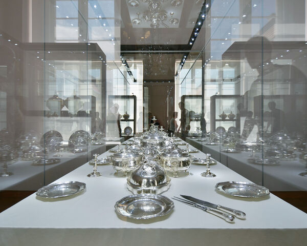 Silbernes Tafelservice Friedrichs II., 1746/1747, SPSG (erworben mit Mitteln der Stiftung Deutsche Klassenlotterie Berlin) und Leihgabe Stichting Huis Doorn
