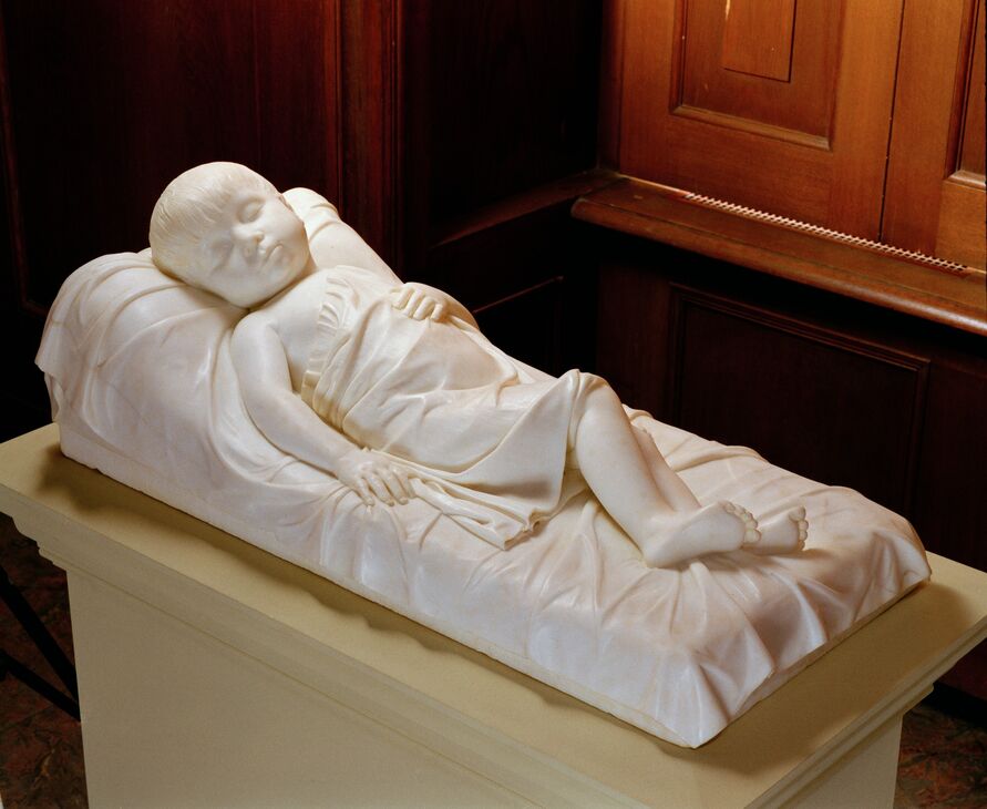 Johann Gottfried Schadow, Ridolfo Schadow: Grabmal des Prinzen Ferdinand von Preußen (1804-1806), Marmor, 1806, Skulptur