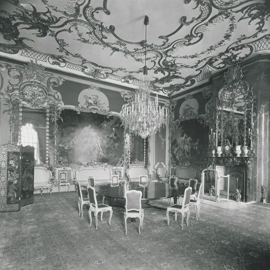 Neues Palais, Unteres Fürstenquartier, Apollosaal oder Unteres Konzertzimmer, vermutl. 1913