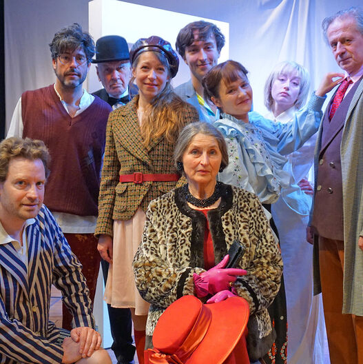 Der Kirschgarten, Probenfoto des Theater Poetenpack