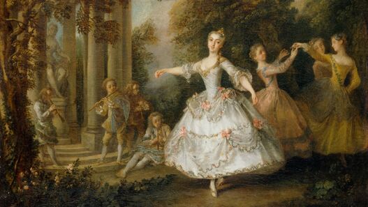 Nicolas Lancret: Die Tänzerin Maria Sallé, 1732