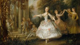 Nicolas Lancret: Die Tänzerin Maria Sallé, 1732 © SPSG / Wolfgang Pfauder; erworben mit Hilfe der Ernst von Siemens Kunststiftung und der Freunde der Preußischen Schlösser und Gärten Heinrichs Salon: Frankreich in Rheinsberg