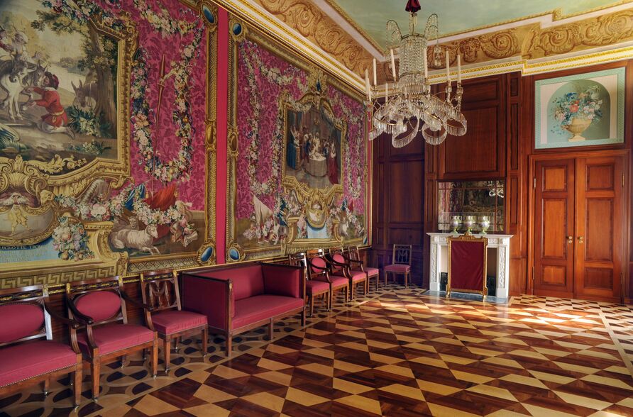 Winterkammern 2. Empfangszimmer im Neuen Flügel von Schloss Charlottenburg