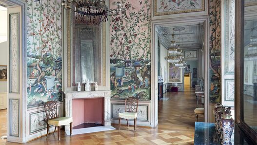 Berlin, Schloss Charlottenburg, Neuer Flügel, Winterkammern Friedrich Wilhelms II., Speisezimmer