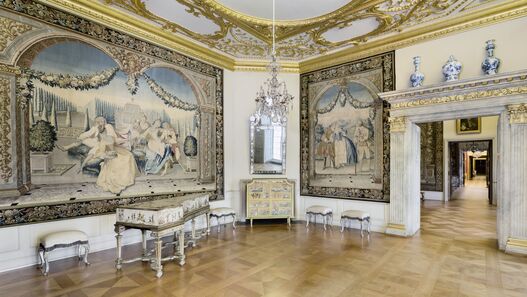 Schloss Charlottenburg,  Vorkammer (1. Hautelisse-Kammer) im Alten Schloss